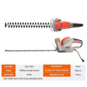 Vertak 550W Corded <strong>Electric</strong> Garden Tool Industrial Portable Pruner Hedge Trimmer Grass Trimmer Tree <strong>Branch</strong> Shrub <strong>Cutter</strong> - Product Image 3