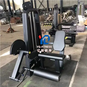 YG <span class=keywords><strong>FITNESS</strong></span> YG-1002 <span class=keywords><strong>Elite</strong></span> Leg Extension con pila di pesi da 300 libbre, rivestimento in PU, sistema a camma fluida, certificato CE - Product Image 4