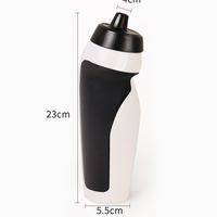 Personnalisé 650 ml Pas Cher En Plastique Portable Sports Gym Direct Potable Squeeze Bouteille Sans BPA Écologique En Plein Air Courir Tours