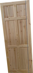 Porta interna in pino nodoso massiccio da 35 mm - Product Image 4