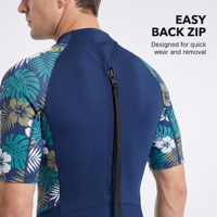 Combinaison de plongée mi-cuisse pour homme à manches courtes, respirante, en néoprène, pour le surf et la plongée