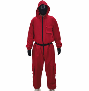 คอสเพลย์ชิ้นเดียวสำหรับเด็กและผู้ใหญ่ชุดจั๊มสูทเกมสีแดง2025ใหม่ชุดคอสเพลย์ชุดวอร์มสำหรับปาร์ตี้ฮาโลวีนคลาสสิก - Product Image 3