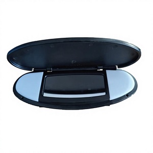 Vanity <b>Mirror</b> For Bmw Sun Visors Oval <b>Plastic</b> Portable Durable Modern Design Sy 118 - Product Image 2