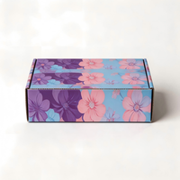 Caja de Cartón para Envíos Personalizada, Hecha a Mano, Ecológica, Impermeable, Plegable, con Relieve, para Envíos de Moda
