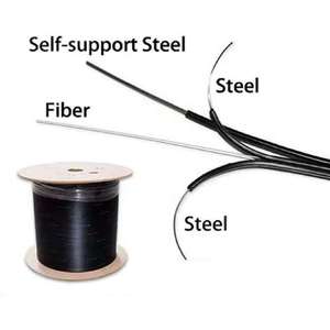 屋内FTTH光ファイバケーブル 1/2芯 シングルモード G657A クリアケース 0.25mm タイトバッファード LSZH 難燃性 - Product Image 6