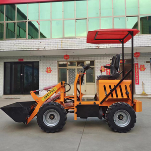 Eurov CE EPA nhỏ loader Trung Quốc nhà sản xuất nhỏ Skid chỉ đạo Bộ nạp 500kg 800kg <span class=keywords><strong>Mini</strong></span> phía trước loader - Product Image 2