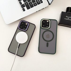 Funda de teléfono transparente con lente de Metal magnético de ojo de águila de <span class=keywords><strong>segunda</strong></span> generación para <span class=keywords><strong>iPhone</strong></span> 11 12 13 14 Pro Max Cell Cover - Product Image 6