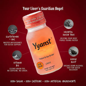 Boisson naturelle de haute qualité OEM/ODM contre la gueule de bois, protection essentielle du foie et ingrédients doux, liquide oral - Product Image 2