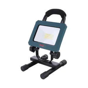 Soporte de luz de inundación Ronix 8607, herramienta de luz de trabajo alimentada por batería inalámbrica para iluminación de Camping al aire libre, luz de trabajo Led inalámbrica