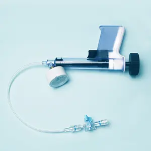 Tianck medical supplies interventional cardiology PTCA surgery gun type Balloon inflation device