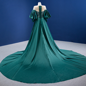Rsm67428 Nouvelle robe de soirée verte à sequins luxueuse et élégante - Product Image 3