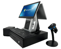 2024 écran tactile pos caisse enregistreuse, pos machine terminal tablette POS tout en un pour caisse enregistreuse épicerie