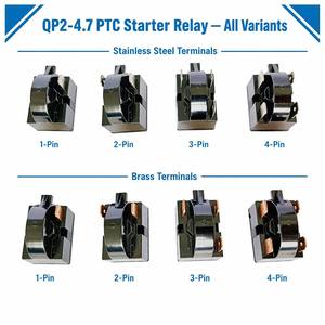Relais de démarrage QP2-4.7 1 broche Relais de démarrage de réfrigérateur avec protection contre les surcharges de réfrigérateur 6750C-0005P Relais QP2-4r7 - Product Image 5