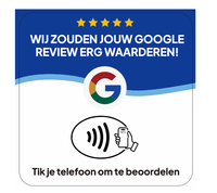 Tarjeta de Visita Acrílica NFC con Chip RFID de 13.56MHz, Programable por URL, Resistente al Agua, con Adhesivo, para Reseñas de Google en Diferentes Idiomas