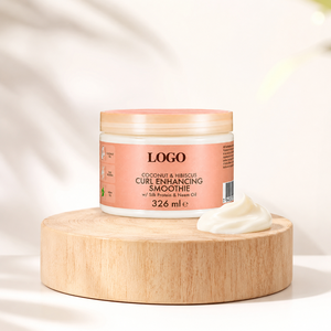 Crème Coiffante Bio Coco Hibiscus Anti-Frisottis Hydratante pour Cheveux Bouclés Naturels - Product Image 1