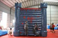Parcours d'obstacles gonflable WINSUN en PVC certifié CE, sans plomb, ignifuge et étanche, pour jeux de salle d'évasion d'Halloween, capacité 200 kg