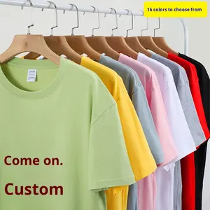 T-shirt Personalizzata con il Tuo Design, Taglia Europea, 180gsm Puro Cotone, Unisex, Girocollo, Manica Corta, Vestibilità Ampia, Logo Personalizzato - Product Image 3