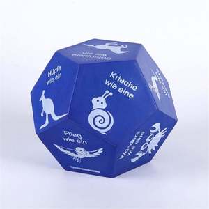 Dado de Espuma Promocional Personalizado de 12 Caras para Yoga, Ejercicio, Juego, Fitness y Diversión - Product Image 1