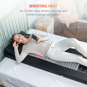2022 Comfier Nieuwe Shiatsu Rolling Trillingen Warmte <span class=keywords><strong>Massage</strong></span> Matras Met Opblaasbare Functie - Product Image 4