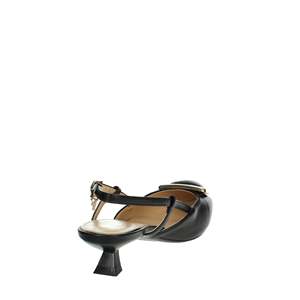 Ferre' Women's Slingback <b>Pumps</b> F-212 White Heel Fashion Shoes - Product Image 3
