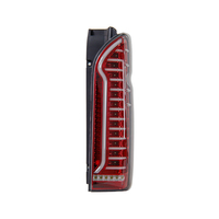 KGKB LED-Rückleuchten-Set für Toyota Hiace H200 2005-2018 Upgrade mit Sequenzieller Animation DRL Bremslicht Blinker Plug & Play