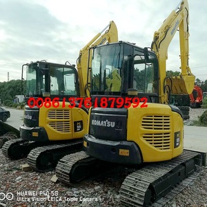 Miniexcavadora Komatsu PC50/PC55 con Motor, Capacidad de Cucharón de 0.3cbm, Peso Operativo de 6000kg para Maquinaria de Construcción - Product Image 4