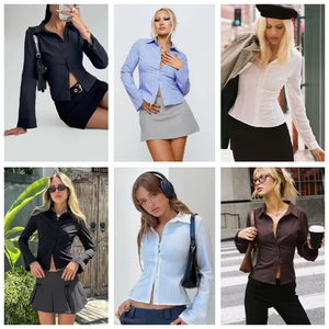 Nueva Moda al por Mayor, Ropa de Mujer al por Mayor, Faldas Cortas, Camisetas, Blusas, Vestidos, Camisetas de Diferentes Estilos, Envíos Mixtos - Product Image 5