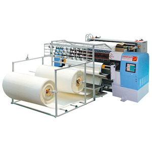 Machine à coudre multi-aiguilles à point de chaînette HC3000 <span class=keywords><strong>d</strong></span>'<span class=keywords><strong>occasion</strong></span> pour la fabrication de housses de <span class=keywords><strong>matelas</strong></span>, équipement de matelassage textile <span class=keywords><strong>d</strong></span>'<span class=keywords><strong>occasion</strong></span> - Product Image 2