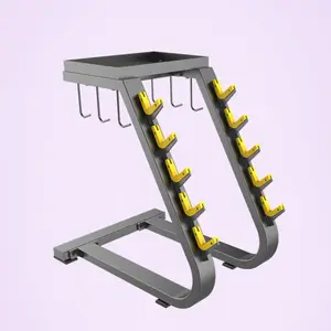2022 वाणिज्यिक फिटनेस उपकरण जिम के लिए F53 संभाल रैक शक्ति मशीन जिम रैक नि: शुल्क वजन क्लब जिम उपकरण