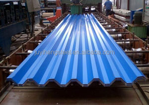 Tôle de Toiture Métallique Ondulée Galvanisée à Prix Abordable PPGI DX53D 0.42mm GL AZ90 0.45mm GI Z90 0.48mm - Product Image 6