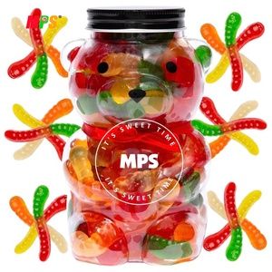 Usine <span class=keywords><strong>de</strong></span> bonbons, vente en gros, snacks <span class=keywords><strong>japonais</strong></span> personnalisés, oreilles/<span class=keywords><strong>de</strong></span> papillon/<span class=keywords><strong>de</strong></span> grenouille/<span class=keywords><strong>de</strong></span> dinosaure/<span class=keywords><strong>de</strong></span> ours, bonbons gélifiés multicolores halal aux fruits - Product Image 2