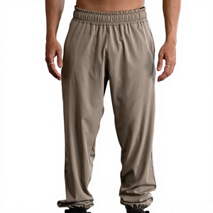 Pantalon de jogging décontracté pour homme, taille élastique, respirant, coupe slim, avec bande latérale, nouvelle collection été, style streetwear - Product Image 1