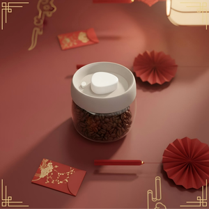 Vacare Perfect Push Type <b>Food</b> Storage <b>Container</b> Vacuum Sealed <b>Plastic</b> Gas-Proof Lid Modern Design Multiple Sizes - Product Image 2