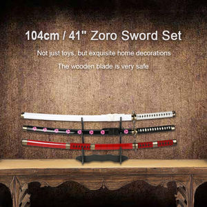Espada de juguete de One Piece, modelo de arma de Cosplay de Zoro Katana, venta al por mayor - Product Image 2