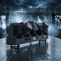 Водонепроницаемый сценический прожектор IP65 TORNADO TB 5, 5x120W RGBL LED, с подвижной головкой, Ra90, 50000 ч, диммируемый, универсальное напряжение, DMX512, для концертов