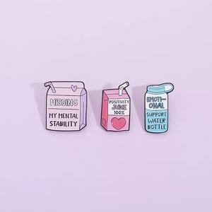 RTS定制哥特式医学生眼泪胸针创意药袋瓶搪瓷别针金属工艺品翻领徽章为朋友 - Product Image 3