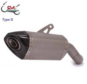 Tubo de escape de aleación de titanio para motocicleta, escape para Kawasaki Z900 Ninja 900, Z900 - Product Image 4