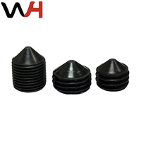 Vente en gros M12 * 10 12.9 GB78 Jeu de fixations en acier allié Pièce CNC OEM Vis à six pans creux en métal industriel personnalisées Boulons à pointe conique
