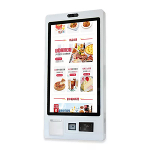 क्रटली 15.6 21.5 27 इंच रेस्तरां सेल्फ सर्विस का ऑर्डर देते हुए कियोस्क ओडम कस्टम कैश सिक्के भुगतान कियोस्क टच स्क्रीन - Product Image 1
