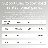 Consoles de jeux portables ANBERNIC RG34XX Mini, écran IPS 3,4 pouces, appareils de jeu 64 bits, système Linux Wi-Fi, jeux vidéo portables