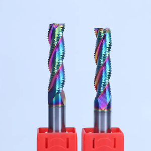 Nhà máy producescarbide thô phay Cutter roughing End Mill Cutter với lớp phủ màu - Product Image 6