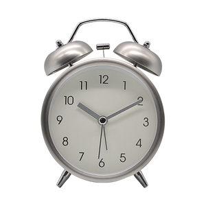 Kim Loại Đồng Hồ Reloj Retro Phong Cách Phòng Ngủ Bên Bảng Bàn Mini Cơ Khí Đồng Hồ Báo Thức Với Biểu Tượng Tùy Chỉnh Hình Dạng - Product Image 1