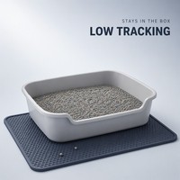 Litière pour chat en bentonite de sodium cassée, particules d'argile haute densité, agglomération rapide, désodorisation, durable, sable de nettoyage pour animaux domestiques
