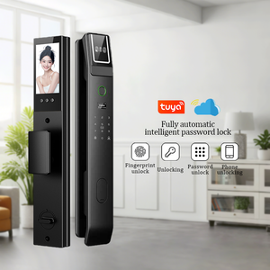 Serrure <span class=keywords><strong>de</strong></span> Porte Intelligente pour Porte d'Entrée Tuya <span class=keywords><strong>WiFi</strong></span> avec Reconnaissance Faciale 3D - Product Image 1