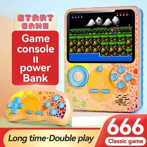 G6 Xách Tay Retro <span class=keywords><strong>3</strong></span>.5 Inch Chơi Game Cầm Tay Giao Diện Điều Khiển Công Suất Lớn Video Trò Chơi Máy Nghe Nhạc Với Ngân Hàng Điện Chức Năng Trẻ Em Quà Tặng - Product Image 2