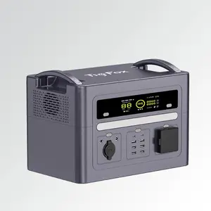 Solar1000w Rechargeable Generator Solar Battery Llifepo4 Power Station Portable Power Source Hand Crank Generator Powerstation