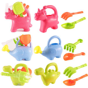 Plastic Gieter Met Dierenvorm Zwembaden Waterpret Strandzandspeelgoed Met Graafmachine En Schoppen - Product Image 2