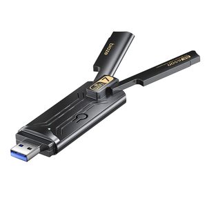 Adaptador <span class=keywords><strong>USB</strong></span> WiFi 7 Biaze BE6500, Tarjeta de Red Inalámbrica Tribanda, 6500Mbps, <span class=keywords><strong>USB</strong></span> 3.0, Dongle WiFi 2.4G 5G 6GHz para PC y Laptop - Product Image 6