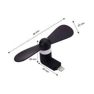 Mini ventilateur USB portable <span class=keywords><strong>standard</strong></span> à faible consommation d'énergie pour téléphone, vente chaude - Product Image 4