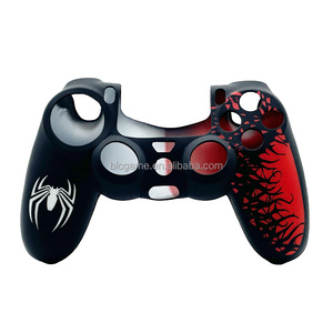 ฝาครอบผิวลายแมงมุมสำหรับ <span class=keywords><strong>PS4</strong></span> PS5ปกป้องผิวสำหรับตัวควบคุม <span class=keywords><strong>PS4</strong></span>เคสซิลิโคนผิวสำหรับตัวควบคุม PS5 - Product Image 3